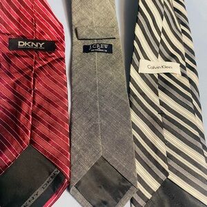 J. Crew Red and Gray Silk Ties Collection